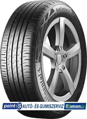Continental EcoContact 6  79 T  (437 kg 190 km/h)  nyrigumi 155/80R13