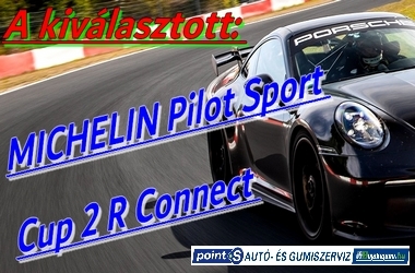 A Porsche vlasztsa a MICHELIN Pilot Sport Cup 2 R Connect 